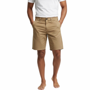 Volcom Button Up Casual Dressy Khaki Shorts Men Size 30” Waist Teen Young Man